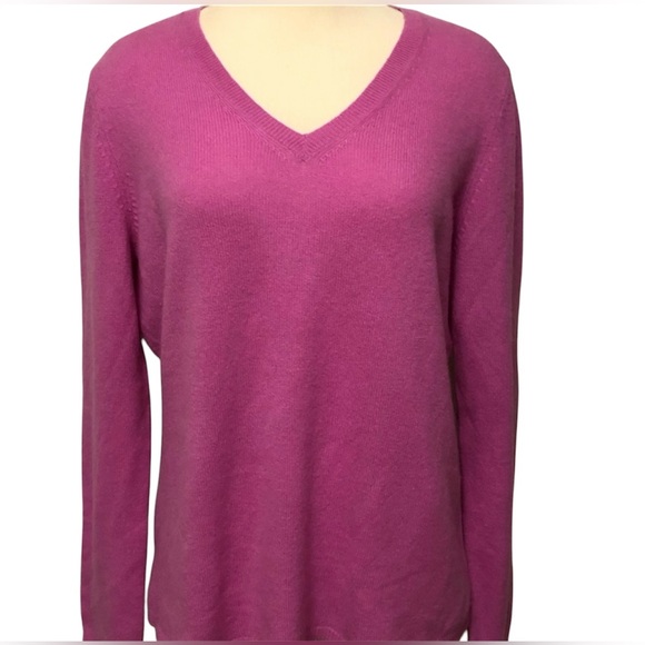 EUC! Ann Taylor Cashmere Sweater XL - Picture 1 of 7